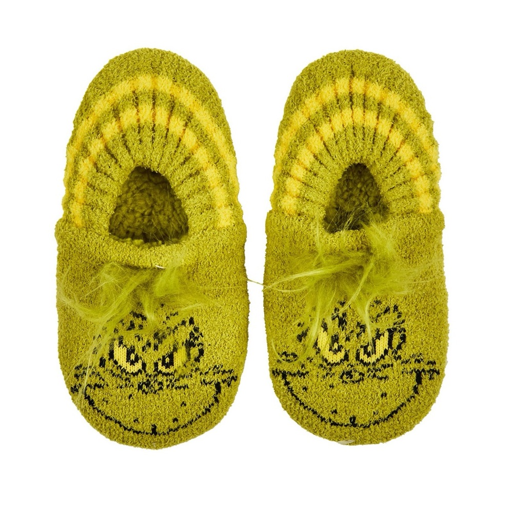 Dr. Seuss Grinch Stole Christmas Kids Slipper NWT